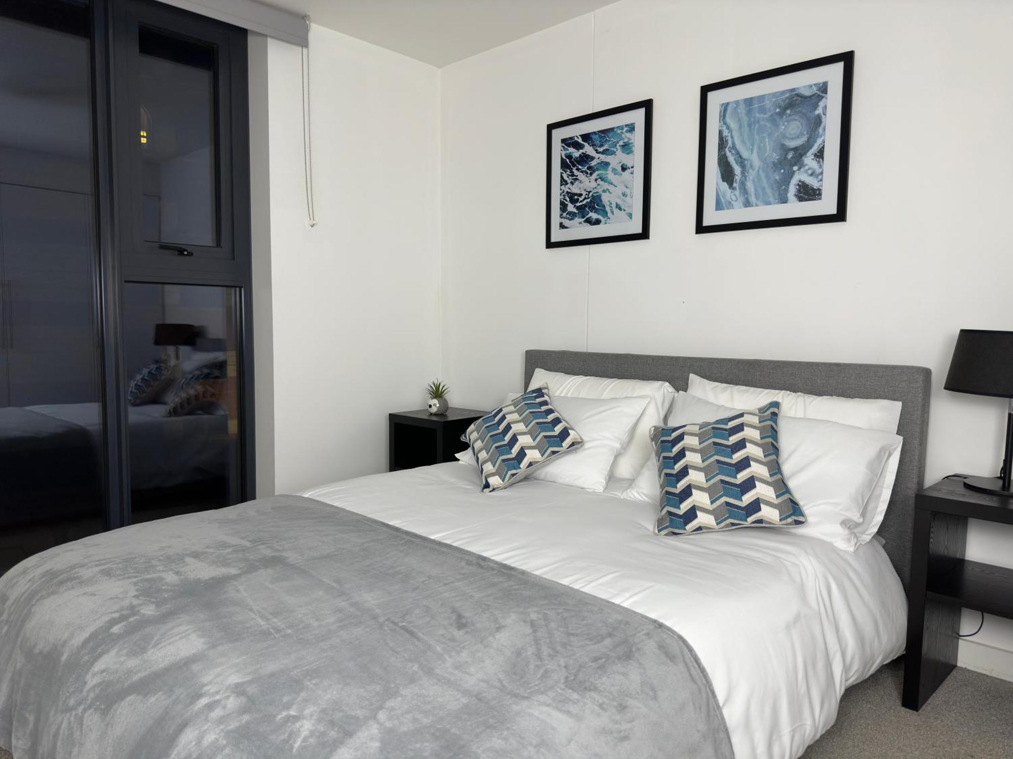 Cozy City Centre Apartment With Free Parking And Free Gym Birmingham Esterno foto