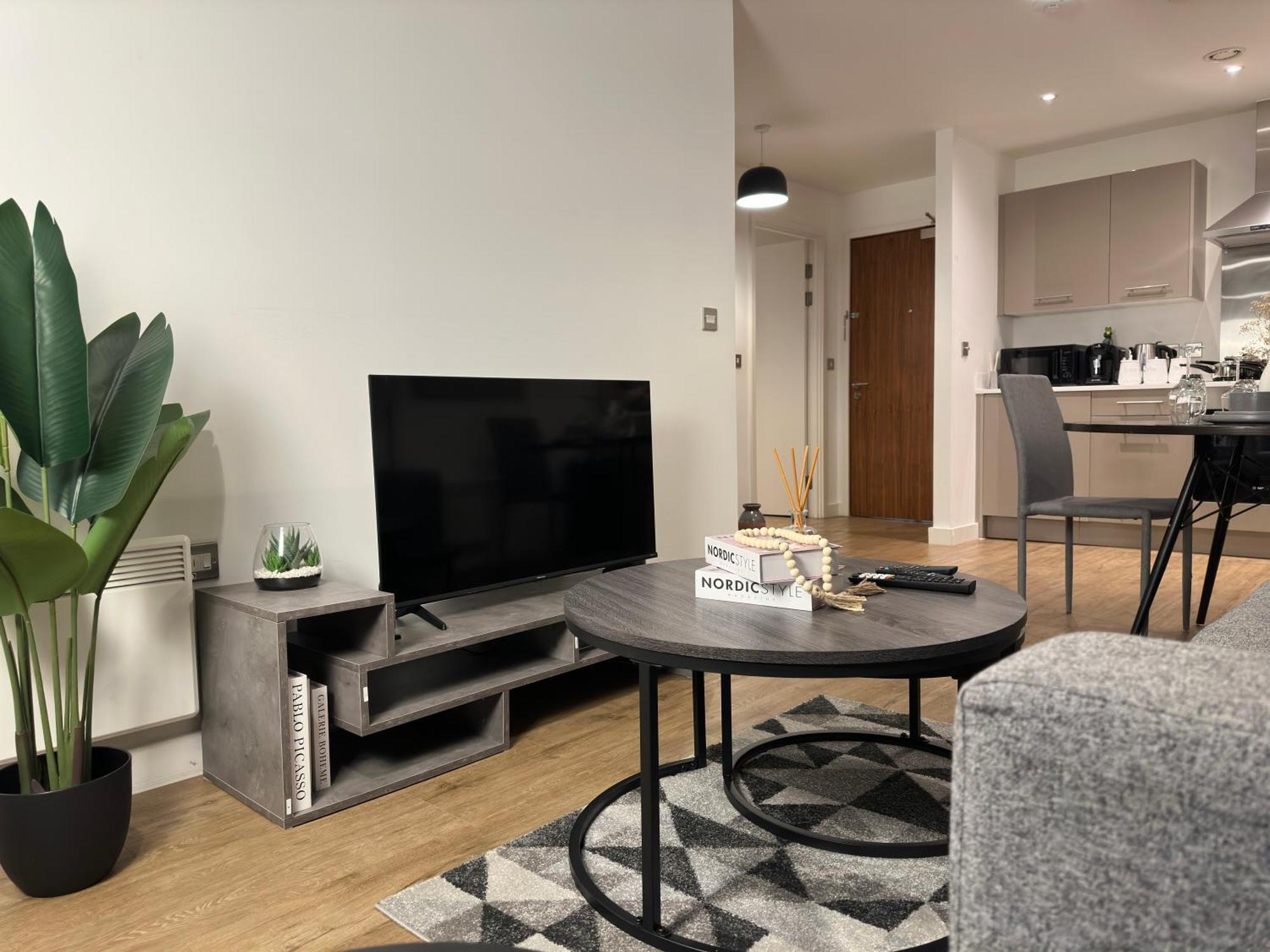 Cozy City Centre Apartment With Free Parking And Free Gym Birmingham Esterno foto