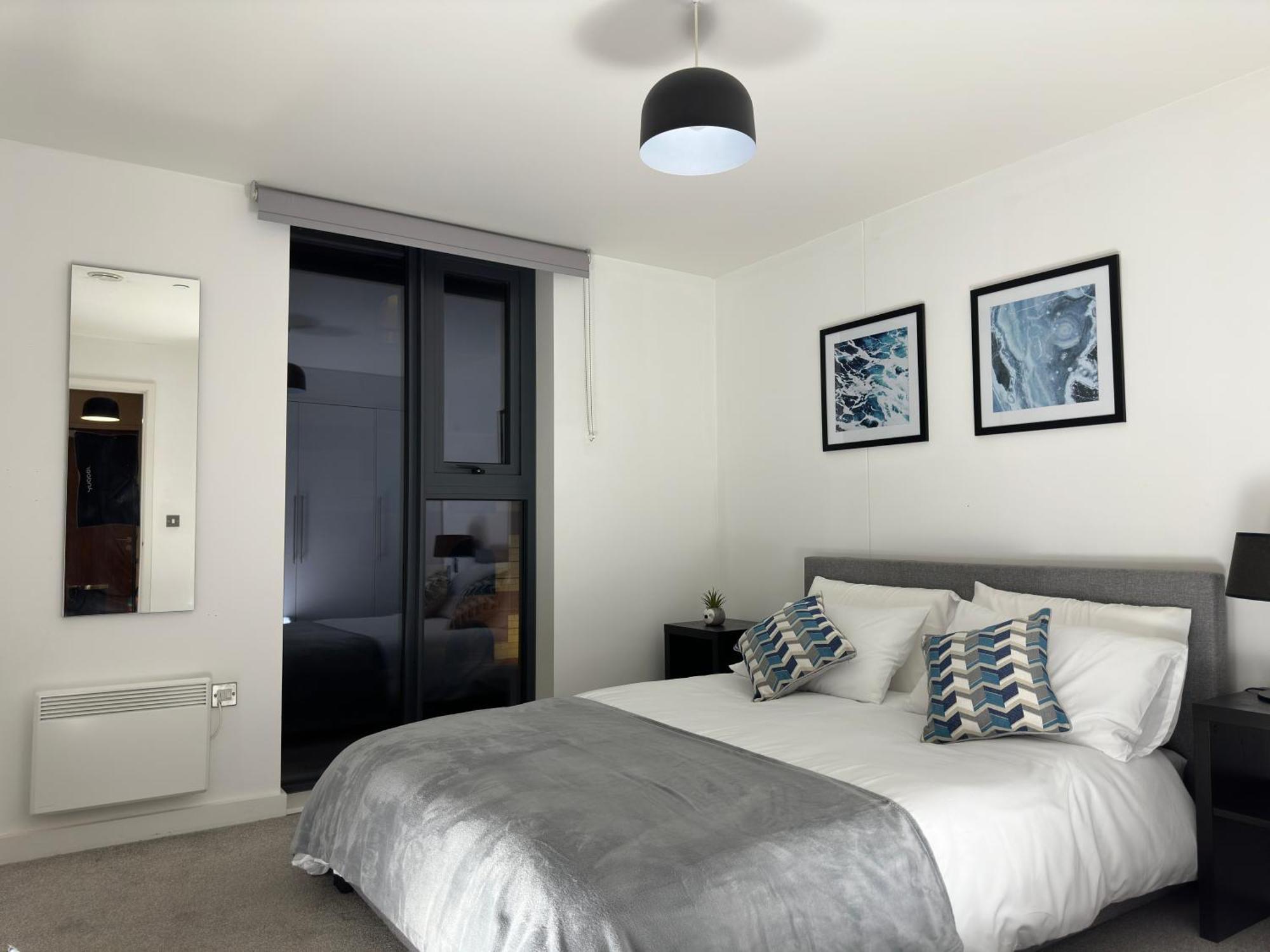 Cozy City Centre Apartment With Free Parking And Free Gym Birmingham Esterno foto