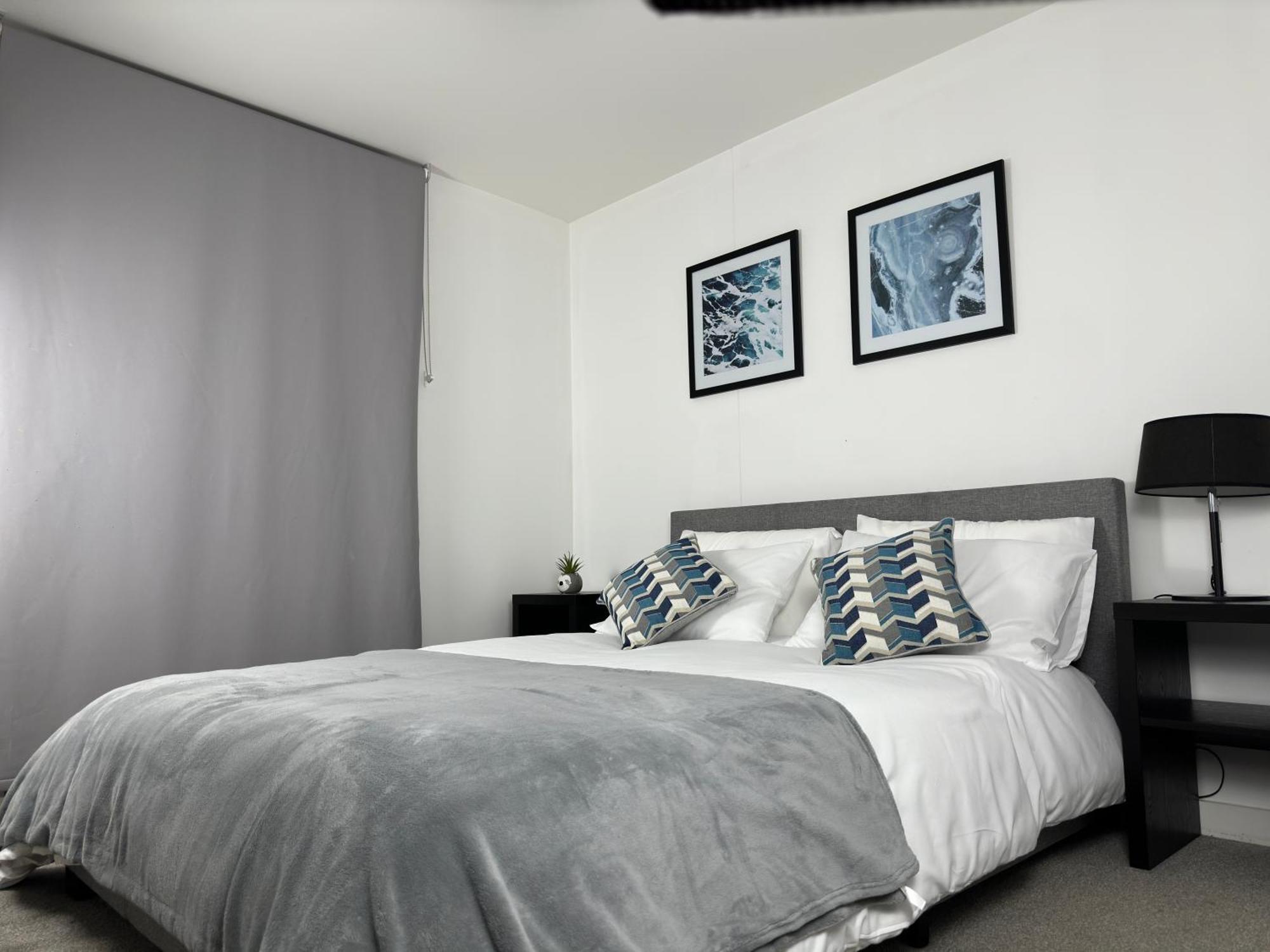 Cozy City Centre Apartment With Free Parking And Free Gym Birmingham Esterno foto