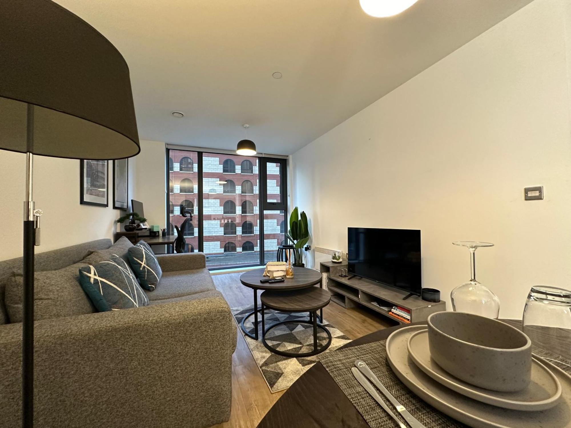 Cozy City Centre Apartment With Free Parking And Free Gym Birmingham Esterno foto