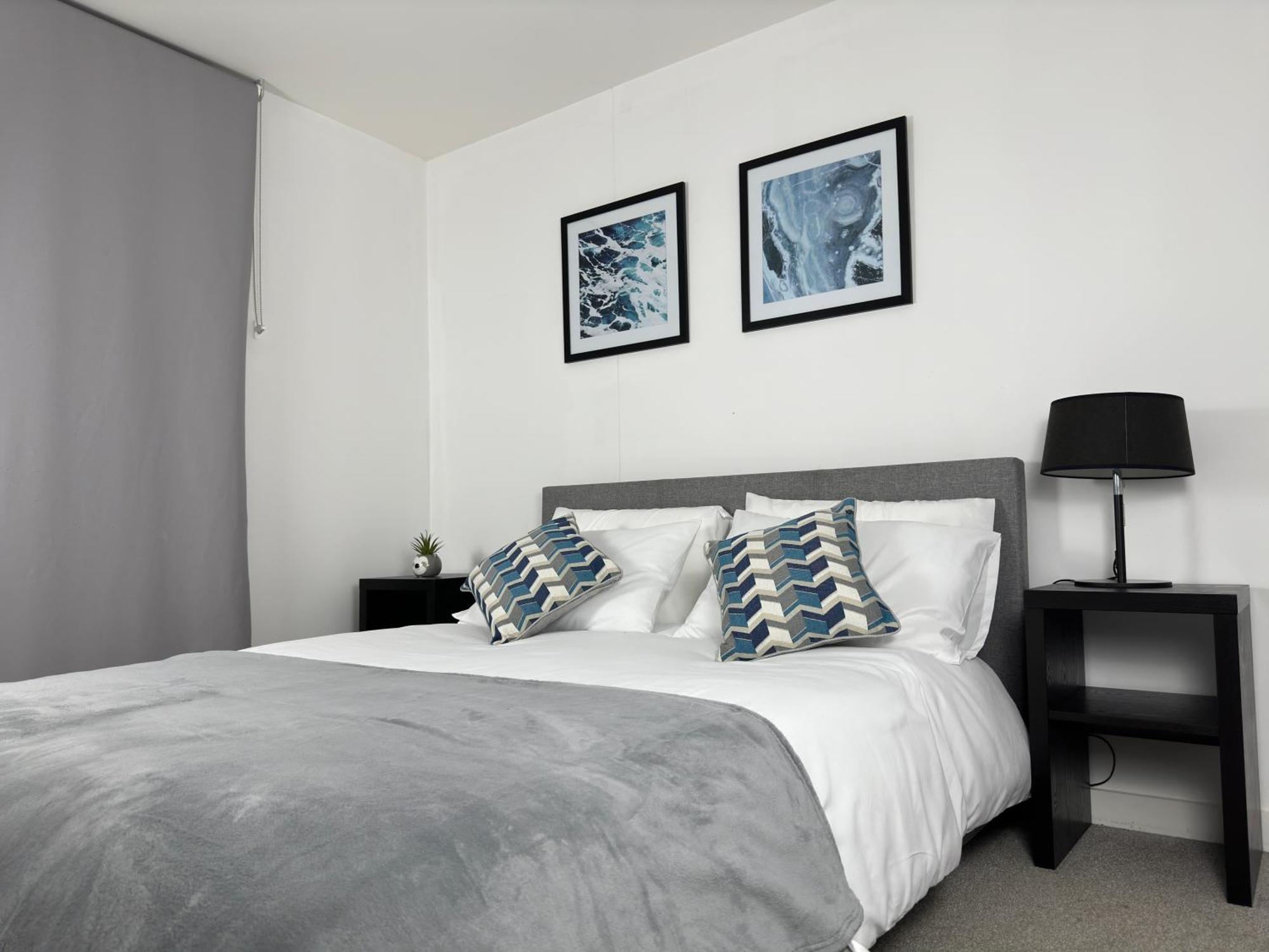 Cozy City Centre Apartment With Free Parking And Free Gym Birmingham Esterno foto